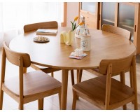 Berlin Solid Oak Round Dining Table (new arrival)